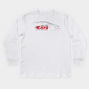 Will Talk Cars With Anyone Kids Long Sleeve T-Shirt